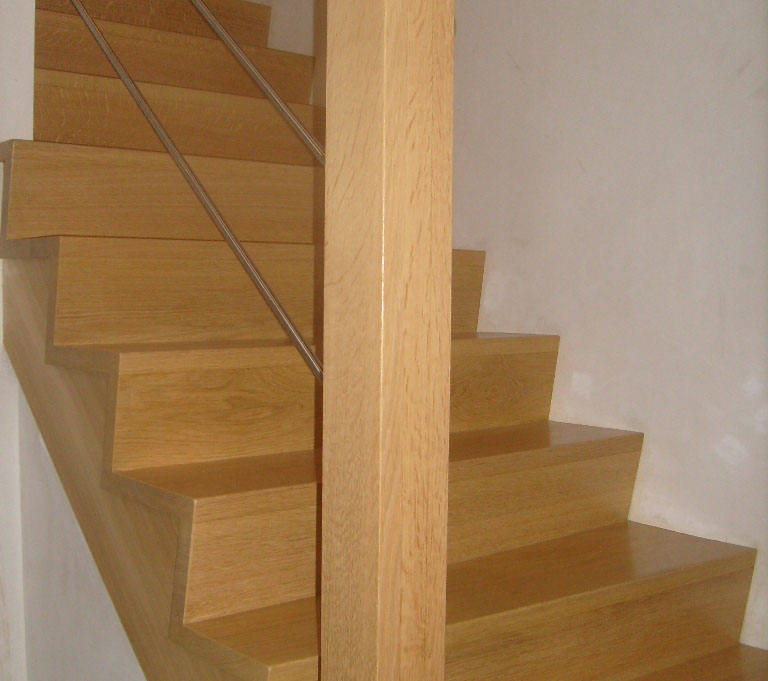 Foto houten trap uit eigen atelier 18
