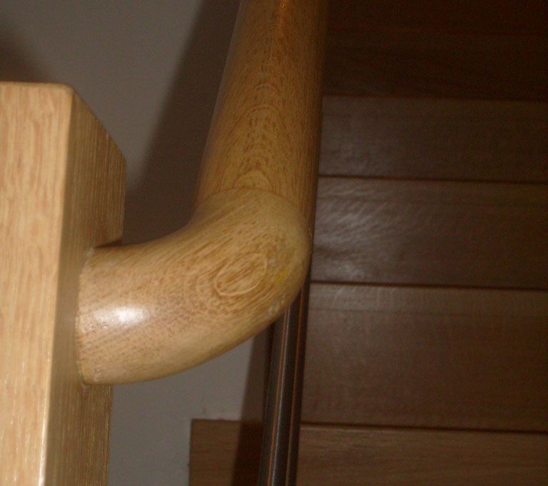 Foto houten trap uit eigen atelier 19